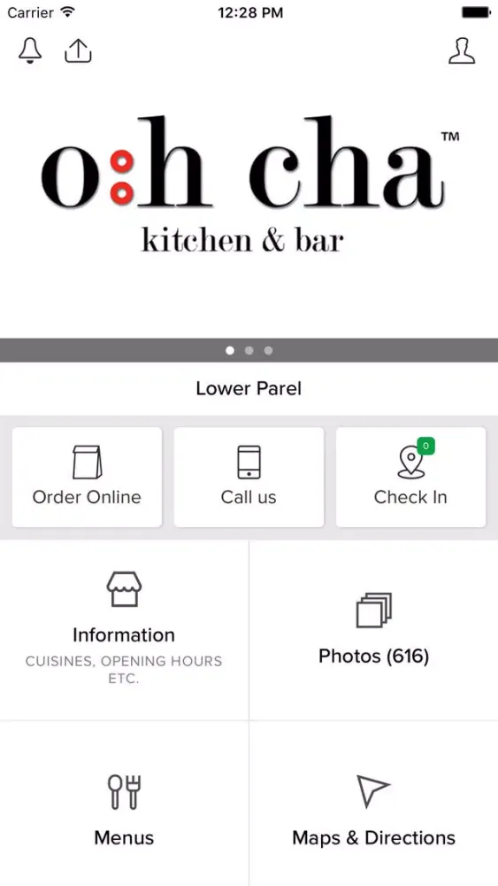 Ảnh chụp màn hình của O:h Cha - Kitchen & Bar