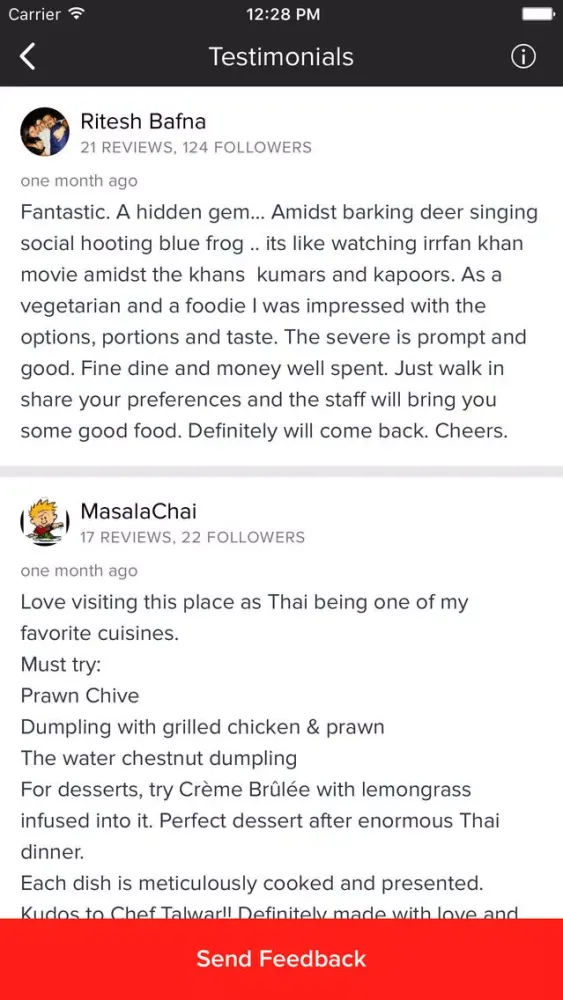 Ảnh chụp màn hình của O:h Cha - Kitchen & Bar