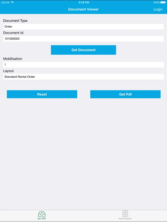 RentalResult DV iPad  سکرین شاٹس