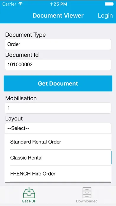 RentalResult DV سکرین شاٹس