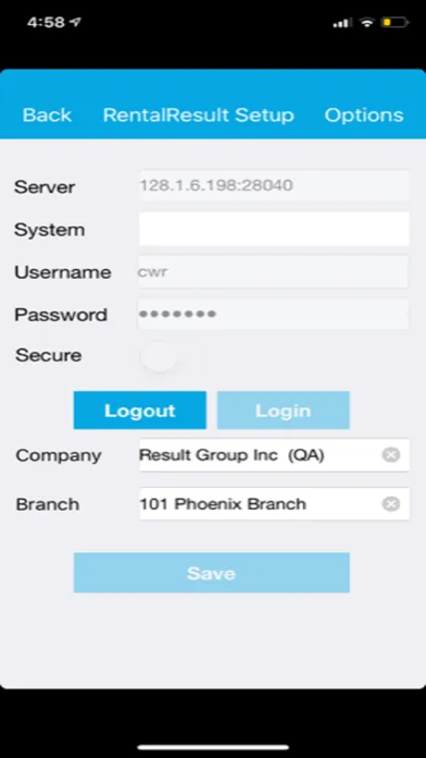 RentalResult QOv2 Screenshots