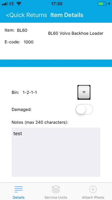 RentalResult QRv2 Screenshots