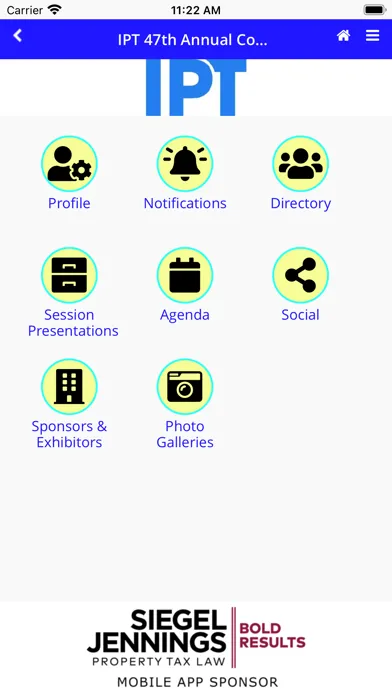 IPT Events 스크린샷