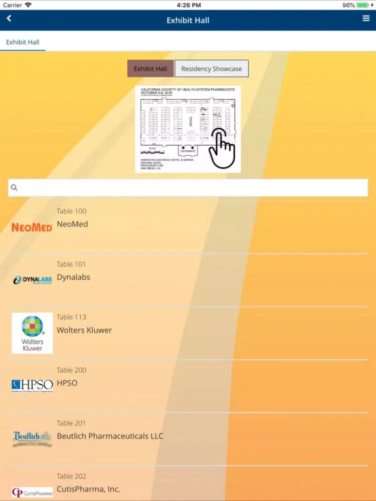 CSHP Seminar 2018 iPad  Screenshots