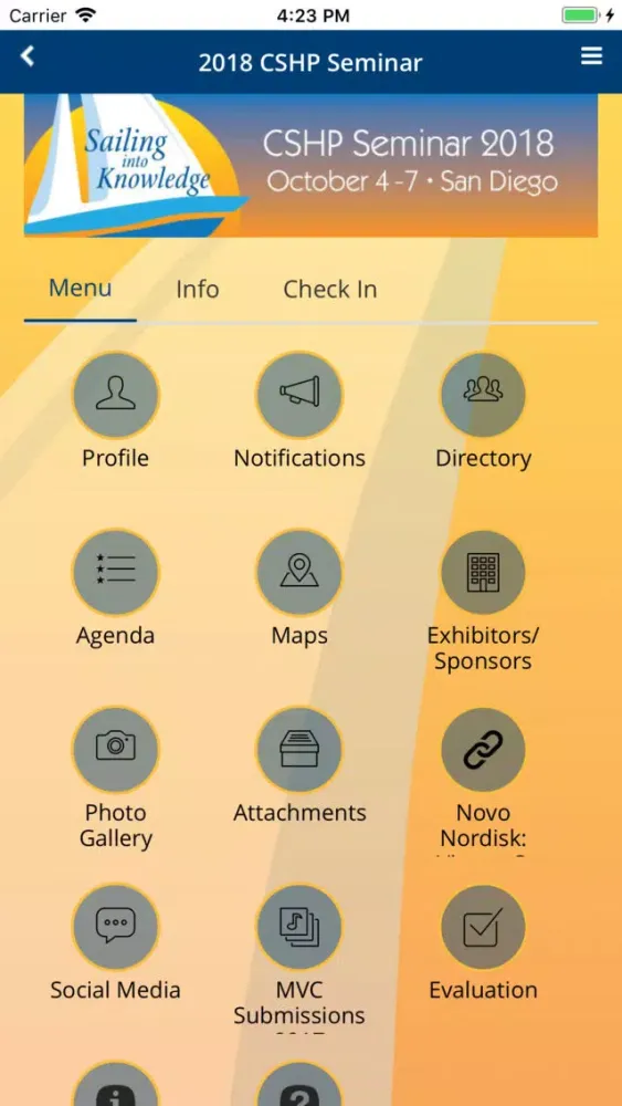 CSHP Seminar 2018 Screenshots