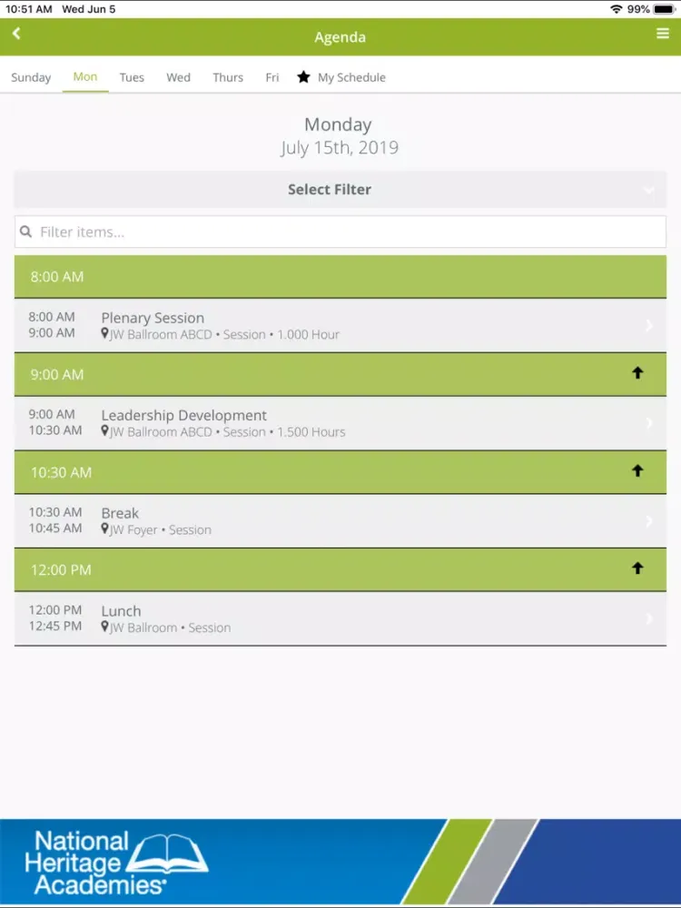 NHA ARC 2020 iPad  Screenshots