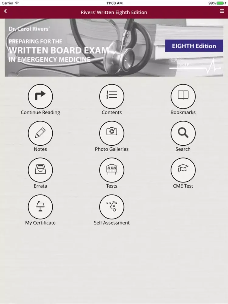 Ohio ACEP iPad  স্ক্রিনশট