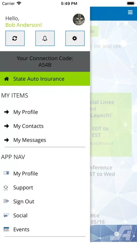 Скриншоты State Auto EngageApp