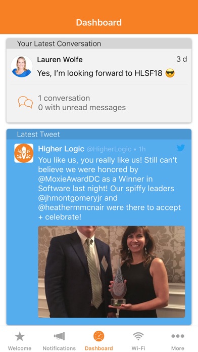 Higher Logic Screenshots