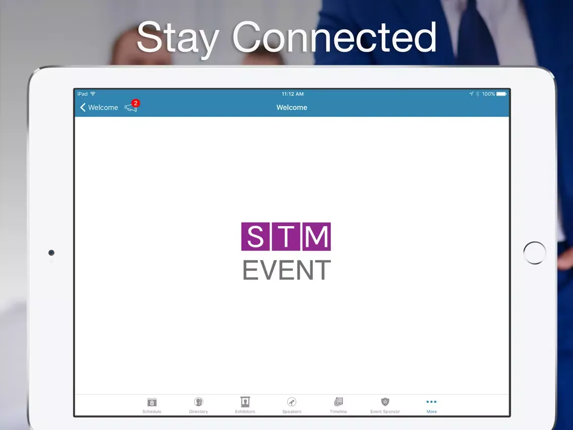 STM Events iPad  Screenshots