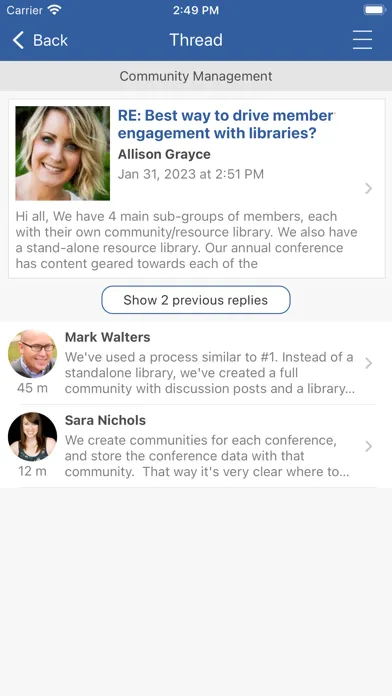 KNN Online Community Screenshots