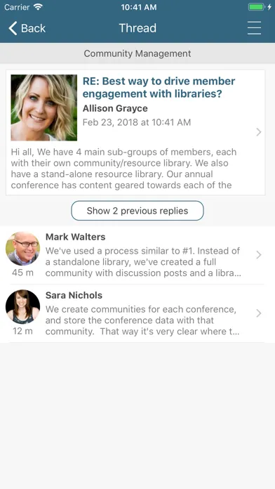 SIR Connect スクリーンショット
