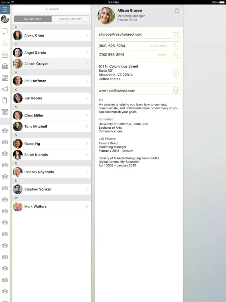 ArkBar Community Exchange iPad  Ekran Görüntüleri