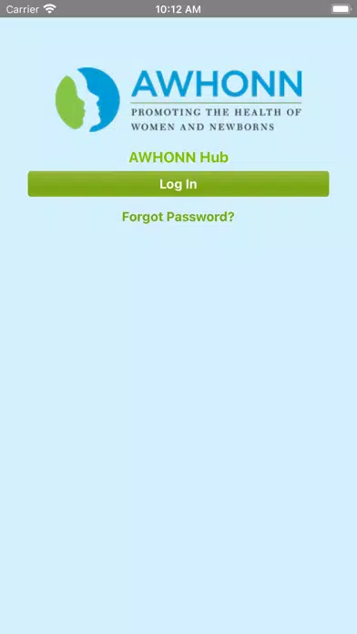 Tangkapan skrin AWHONN Online Community