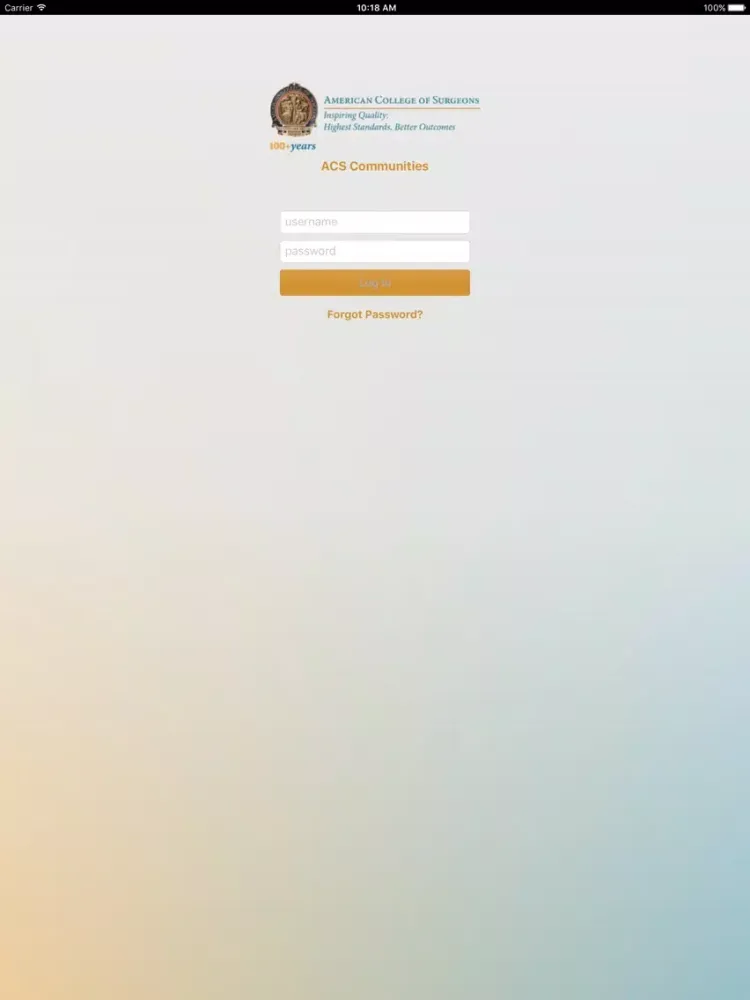 ACS Communities iPad 應用截圖