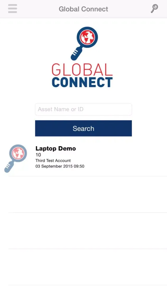 ภาพหน้าจอของ SAM Global Connect