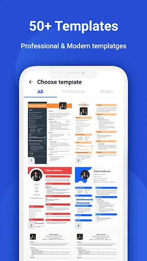 Resume Builder & CV Maker Screenshots