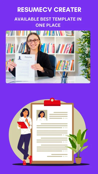 Capturas de pantalla de ResumeCV Creater
