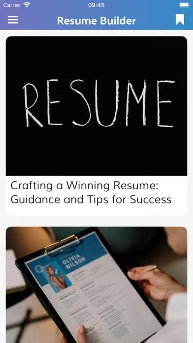 ภาพหน้าจอของ Resumely-ChatAi Resume Builder