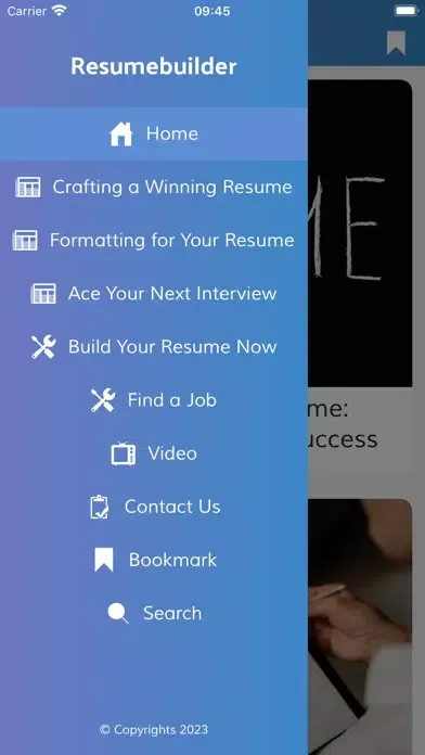 ภาพหน้าจอของ Resumely-ChatAi Resume Builder