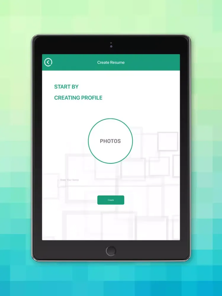 Resume Creator! iPad  Ekran Görüntüleri