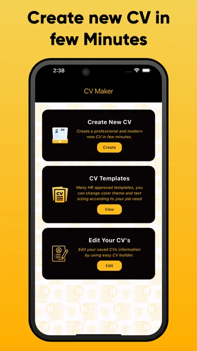 Zrzuty ekranu CV Maker - Resume Creator