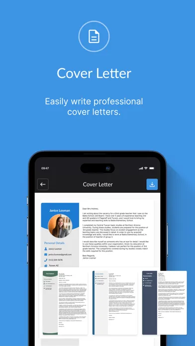 CVwizard: Online CV maker應用截圖