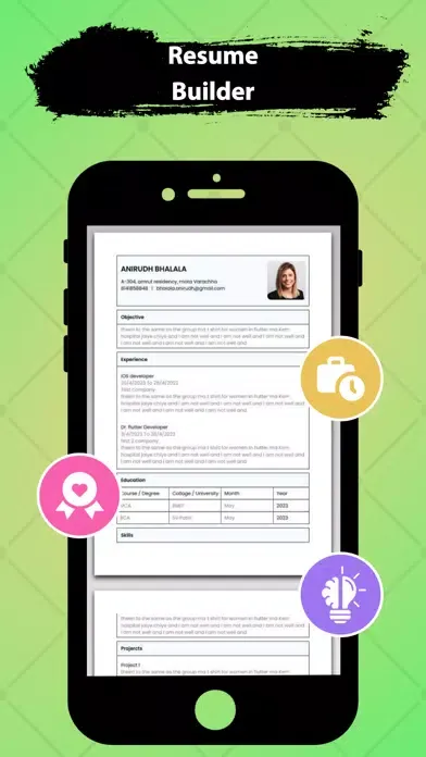 Resume Maker - CareerCraft स्क्रीनशॉट