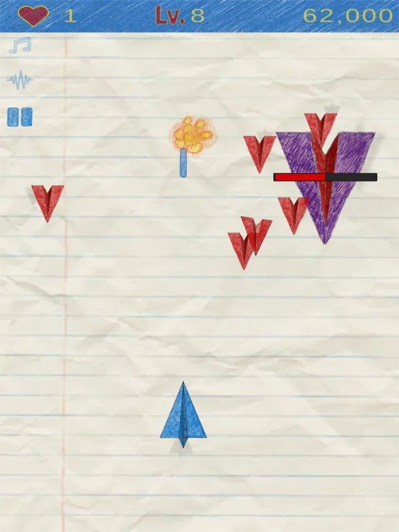 Скриншоты Paper Airplane Wars iPad 