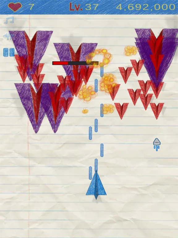Скриншоты Paper Airplane Wars iPad 