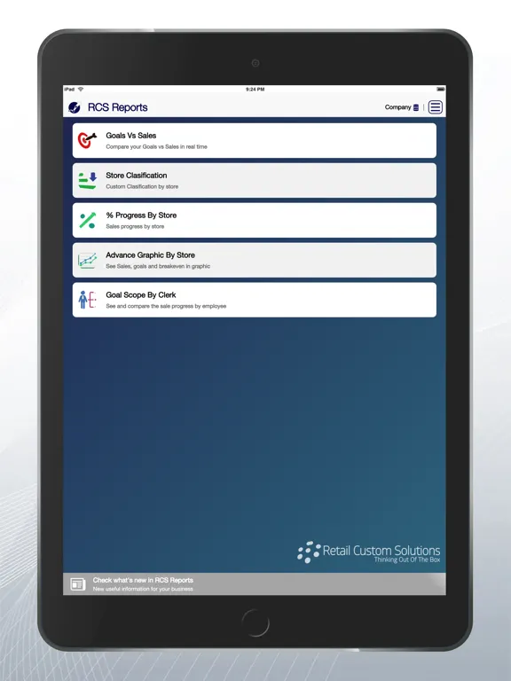 RCS Reports iPad  স্ক্রিনশট