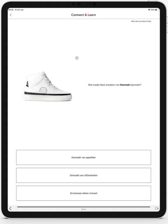 Tangkapan skrin RetailDetail iPad 