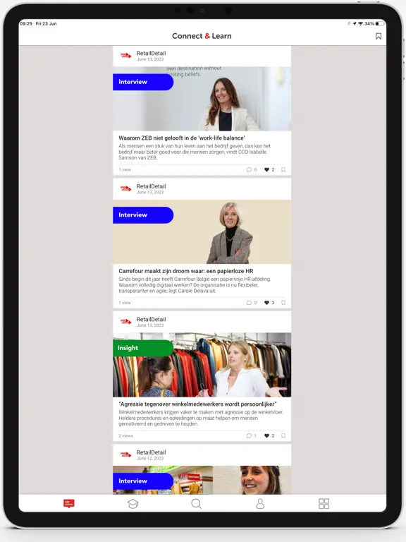 Tangkapan skrin RetailDetail iPad 