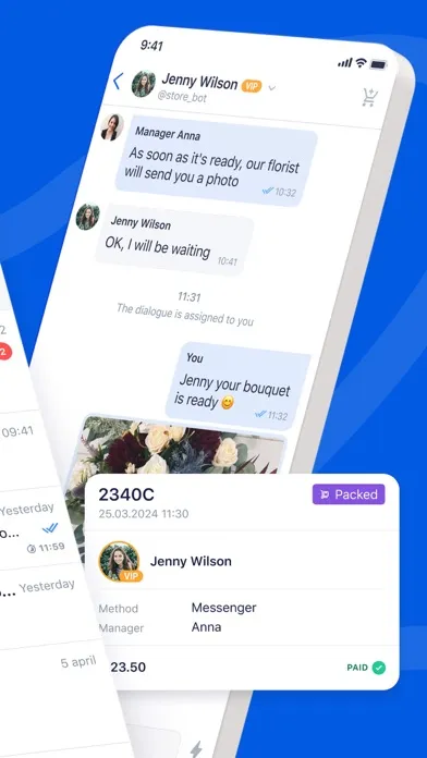 RetailCRM Mobile应用截图