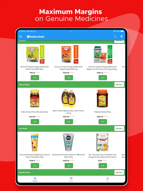 صور RetailerShakti - Wholesale App iPad 