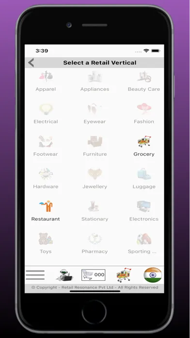 RetailResonance-Customer Ekran Görüntüleri