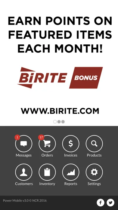 Capturas de tela do Birite / A&B Produce