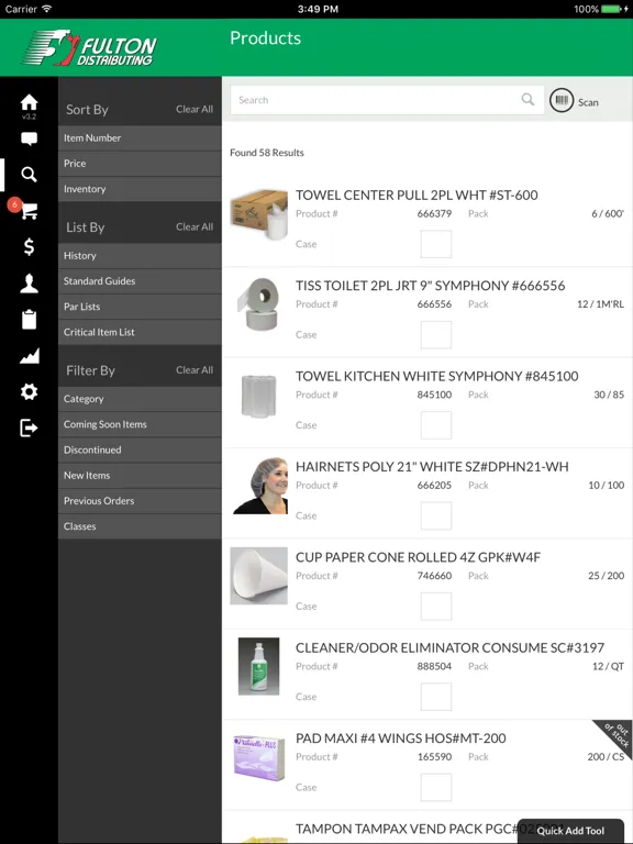 Captures d'écran de Fulton Power Mobile iPad 