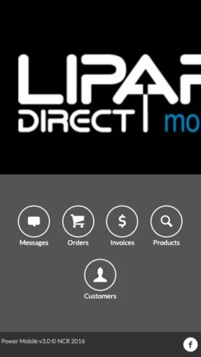 Tangkapan skrin Lipari Direct Mobile