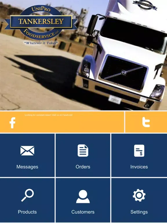 Tankersley Foods iPad  سکرین شاٹس