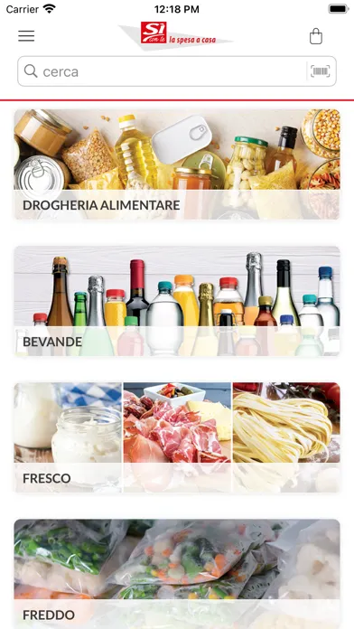Tangkapan skrin Sì con Te - La spesa a casa