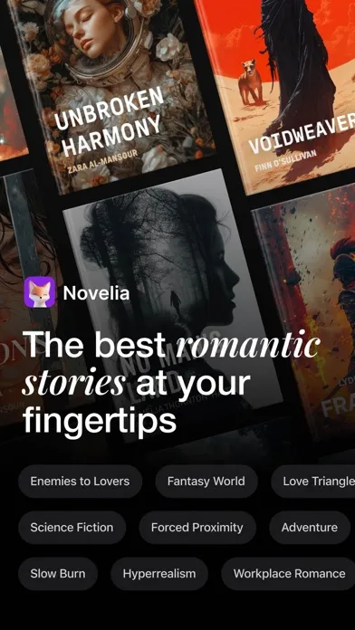 Capturas de pantalla de Novelia - Read Original Novels