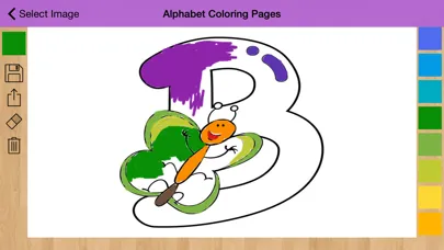 Alphabet Coloring Pages & Book سکرین شاٹس