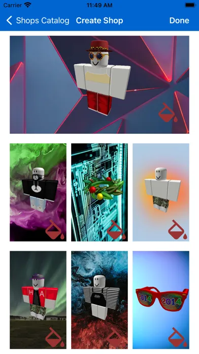 ShopUx Create Roblox Shop应用截图