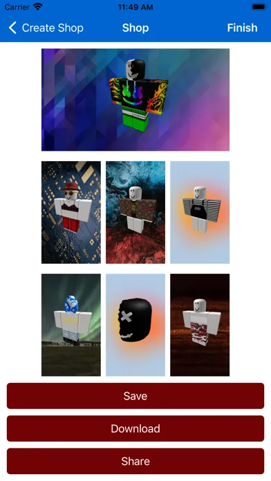 ShopUx Create Roblox Shop应用截图