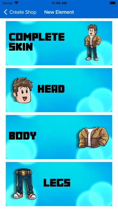ShopUx Create Roblox Shop应用截图
