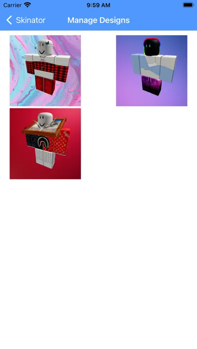 Skinator - Skins for Roblox Screenshots