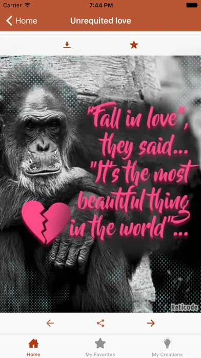 Capturas de pantalla de Broken Heart Quotes Plus