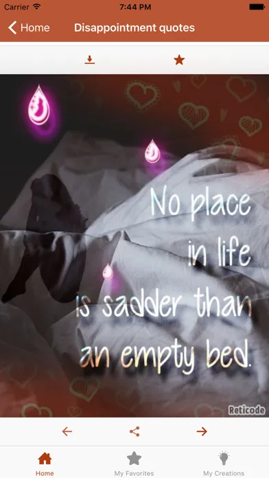 Capturas de pantalla de Broken Heart Quotes Plus
