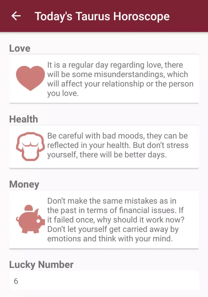 Daily Horoscope Free应用截图